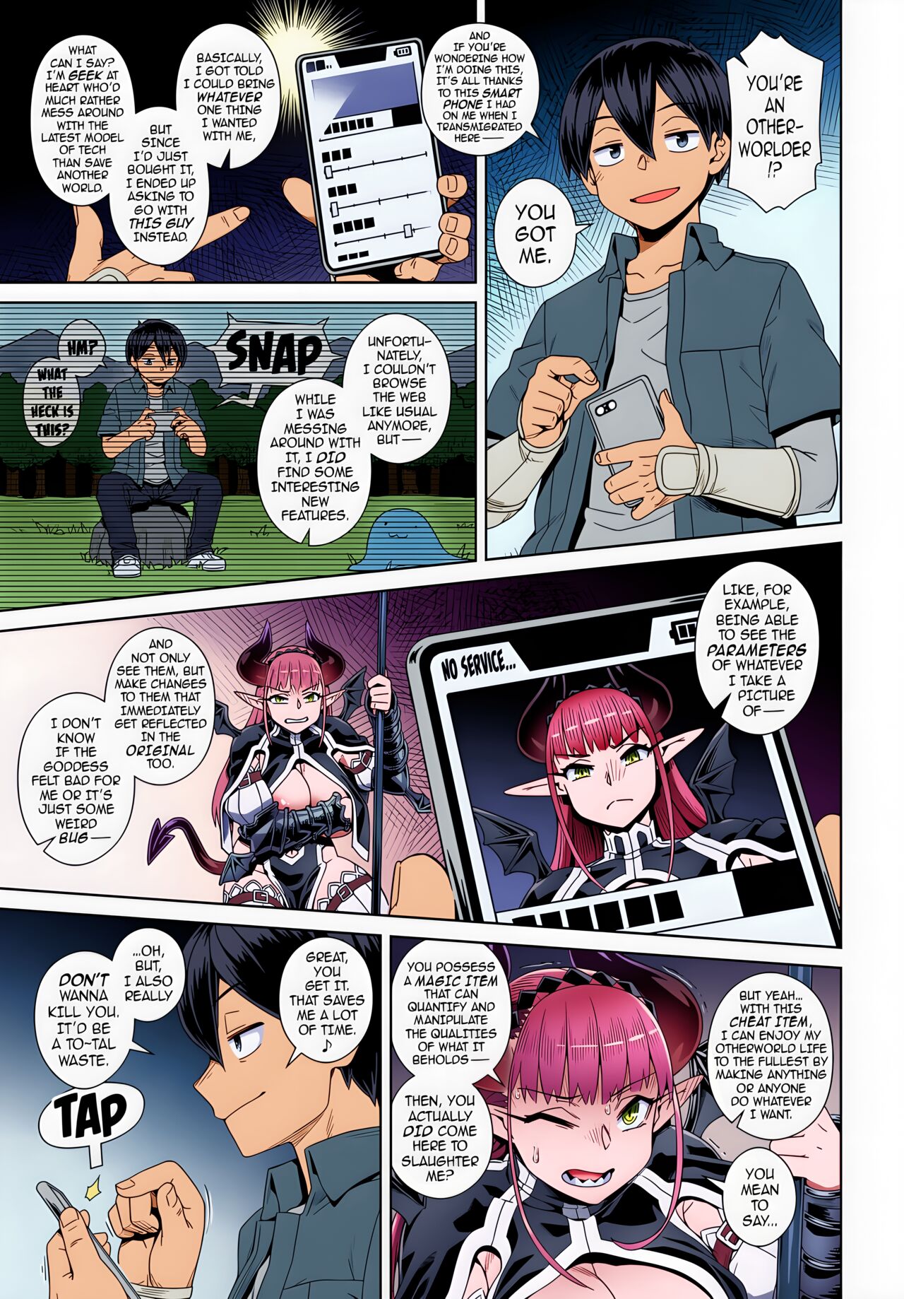 Kousuke Ero Sumaho de Maou Kouryaku | Defeating the Demon Lord with a Lewd  Smart Phone - Page 5 - HentaiEra