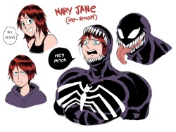 Mary Jane as She Venom