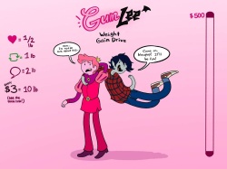 Marshall Lee and Prince Gumball Weight Gain