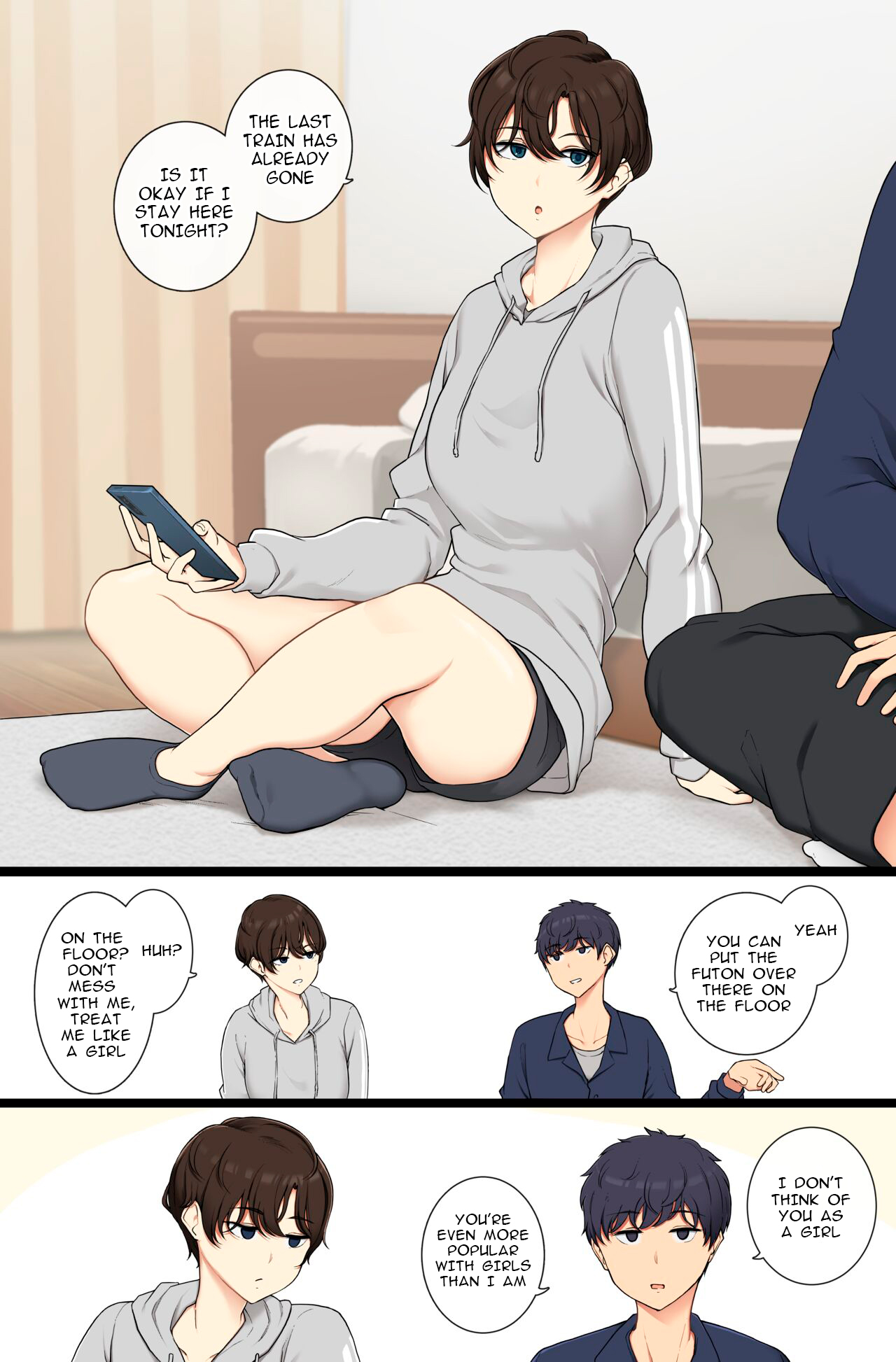 Onnanoko Atsukai Shinai to Mesu Dearu Koto o Wakarasetekuru Boyish Joshi |  A boyish girl who will show you that she is female if you dont treat her  like one - Page