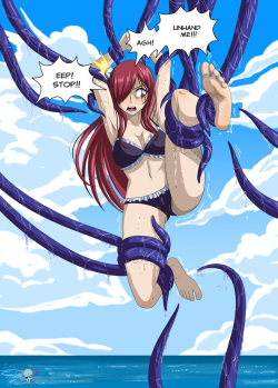 Erza Tentickles Trouble!