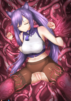 Keqing Become Tentacle Breeding.