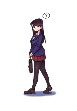 Komi-san Has Trouble Saying No To Food