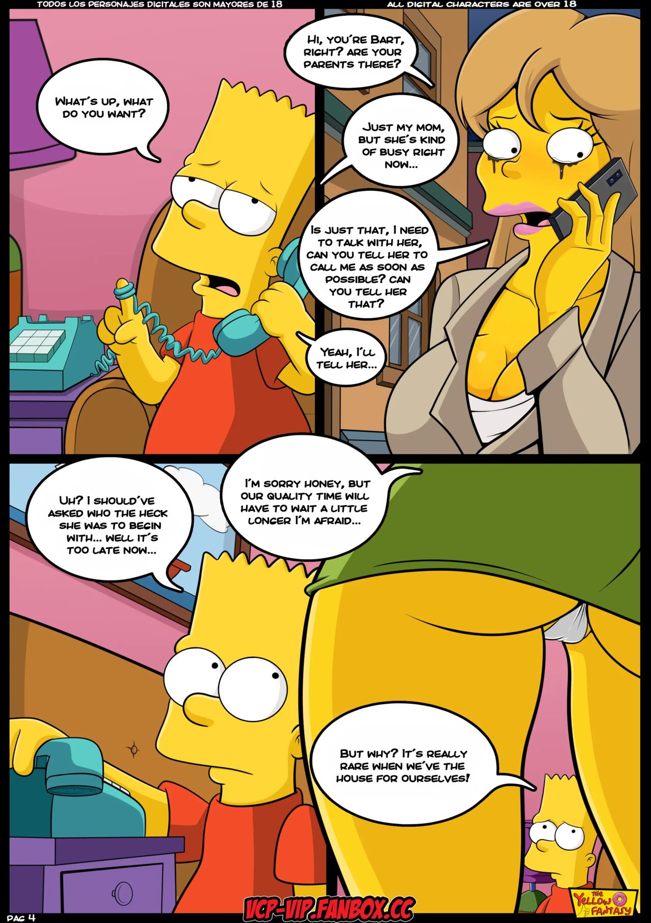 Croc The Yellow Fantasy: Babysitting without Babysitting The Simpsons -  Page 5 - HentaiEra