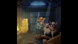 Idle Farmer Cow Commercial