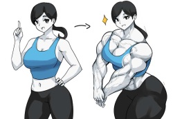 Wii Fit Girl Comic