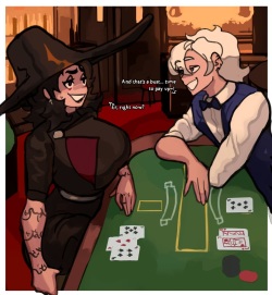 Aza and Marc play blackjack