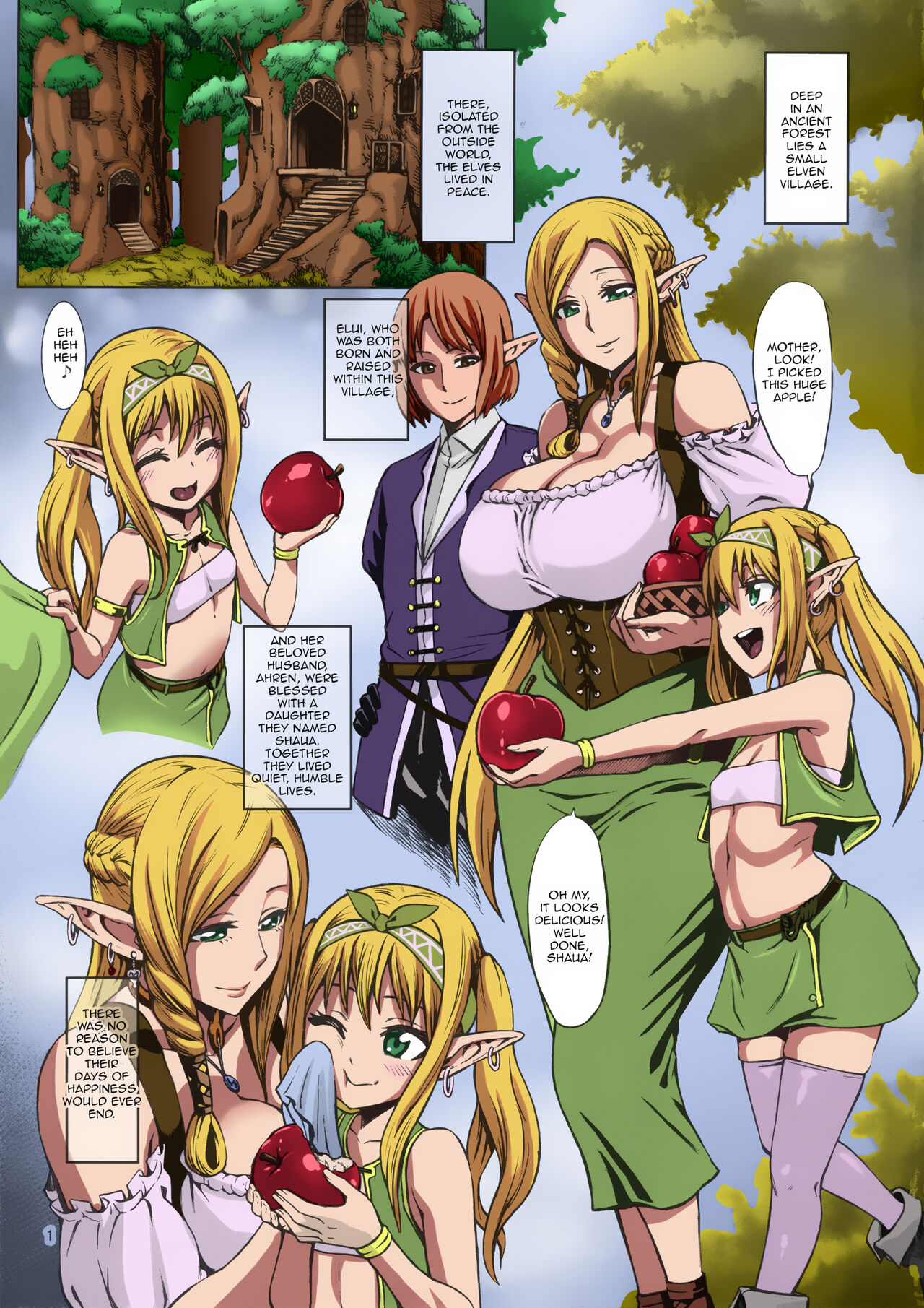 Houjou no Reizoku | Elf Fertile Slave Elves - Page 2 - HentaiEra