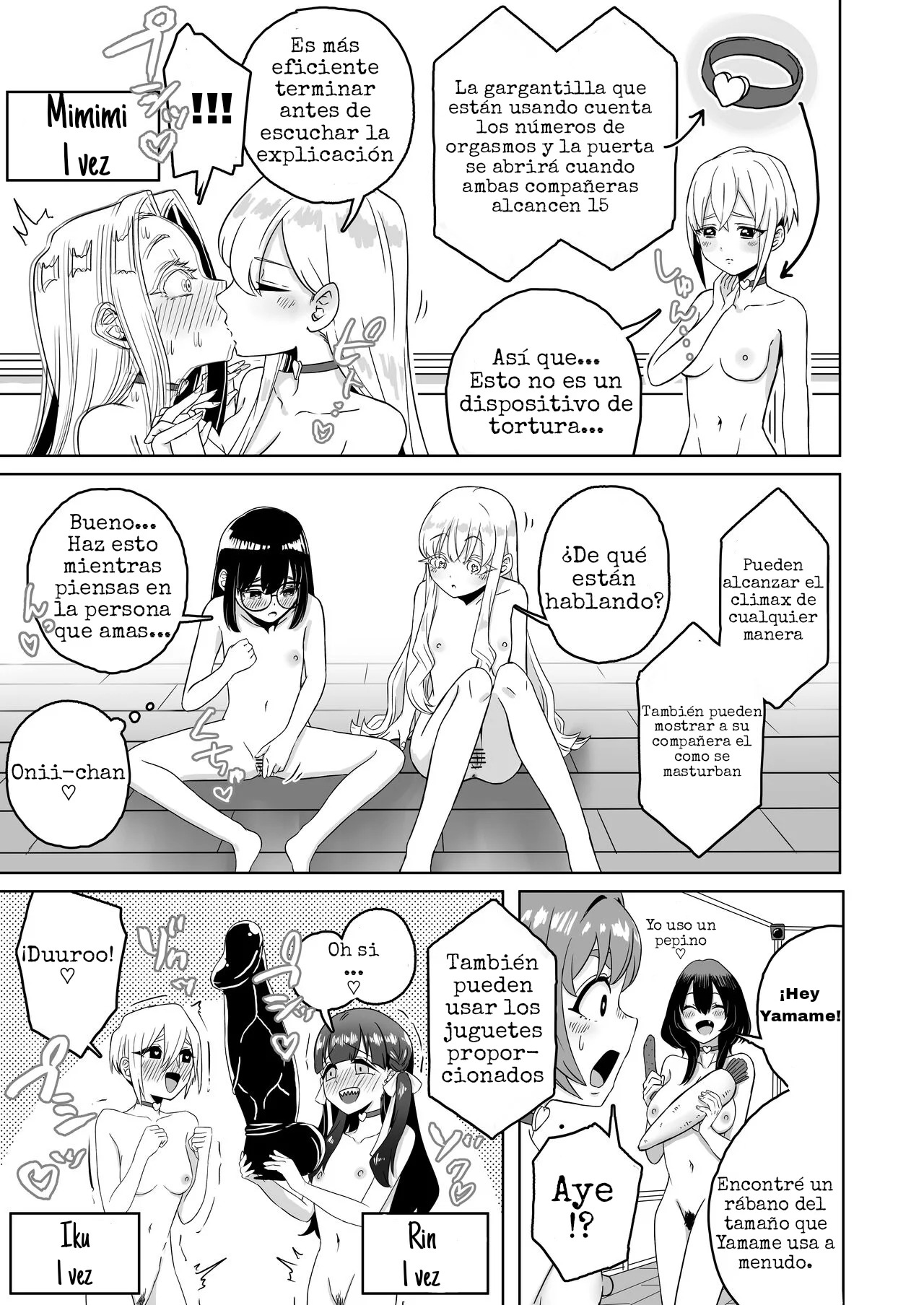 Rentarou Family Les Sex Taikai | La familia Rentarou en un Torneo de Sexo  Lésbico Tournament - Page 3 - HentaiEra