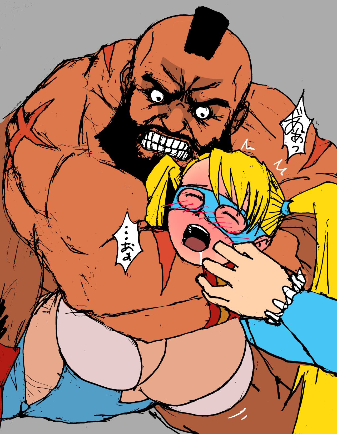 Zangief VS. Rainbow Mika - Page 2 - HentaiEra