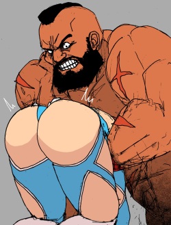 Zangief VS. Rainbow Mika