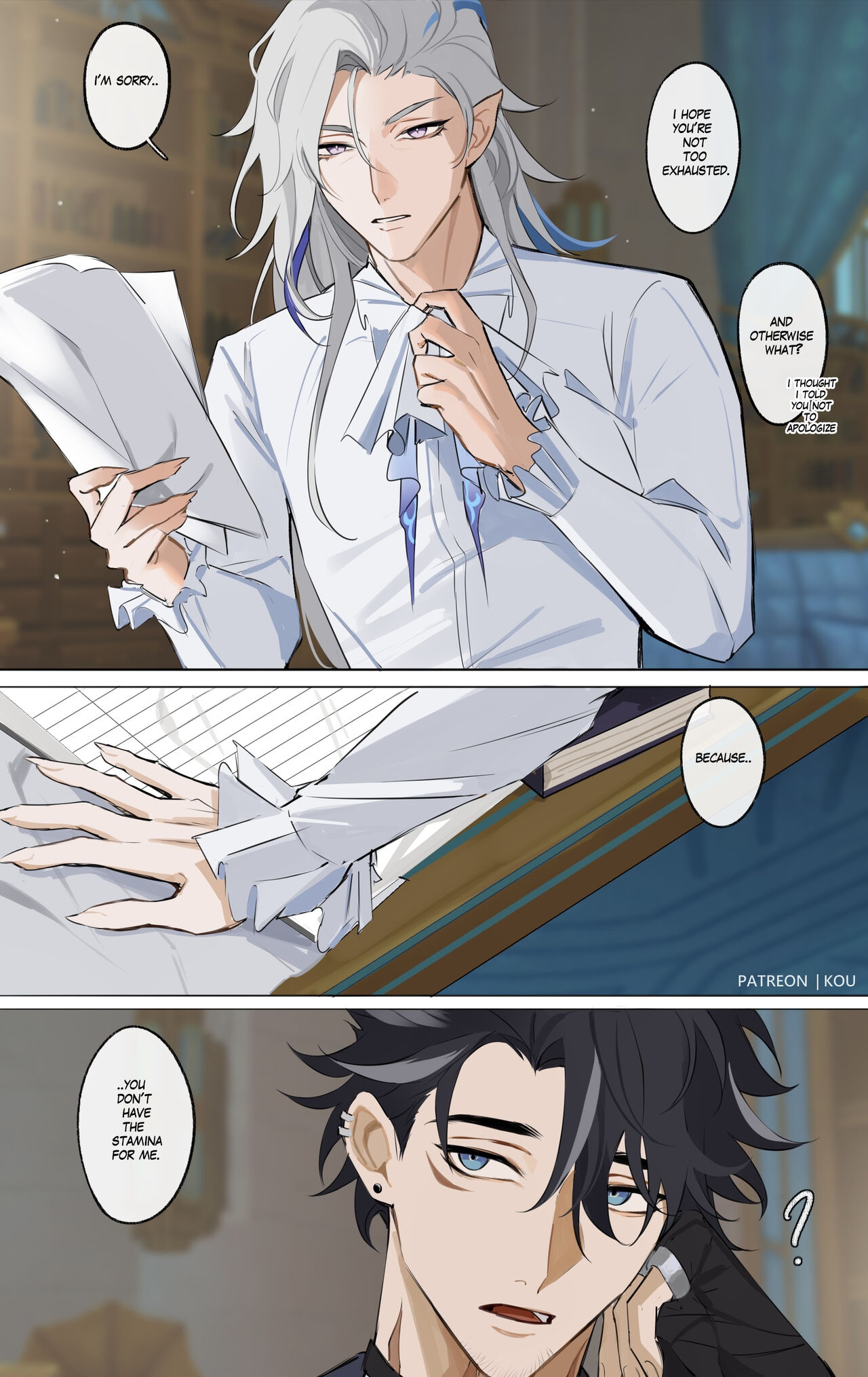 Wriothesley x Neuvillette - Page 7 - HentaiEra