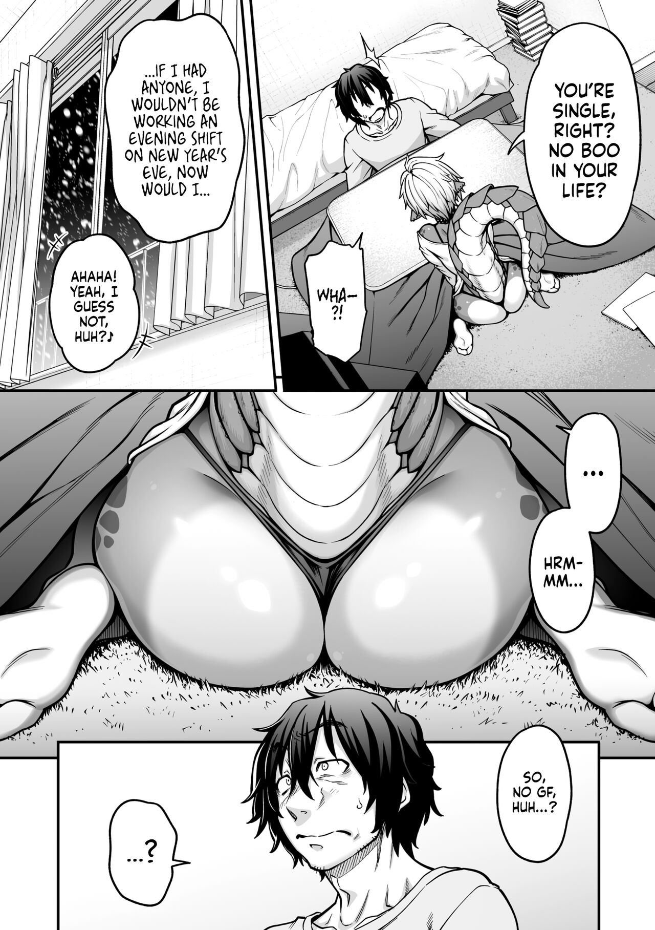 Yukifuru Yoru no Reptile | Reptile on a Snowy Night - Page 8 - HentaiEra