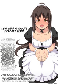 Niizuma Nanaka no Roshutsu Jitaku | New Wife Nanaka's Exposed Home