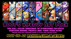 BOOT'S WIFEGUY ARTPACK