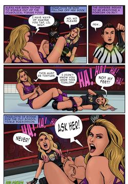 BFF Comics - Alexa Bliss Vs Charlotte Flair