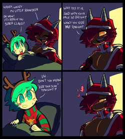 A lil Christmas comic