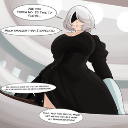 2B's tiny attachment