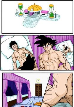 Dragon ball yaoi compilado Son Goku, Son Gohan Son Goten