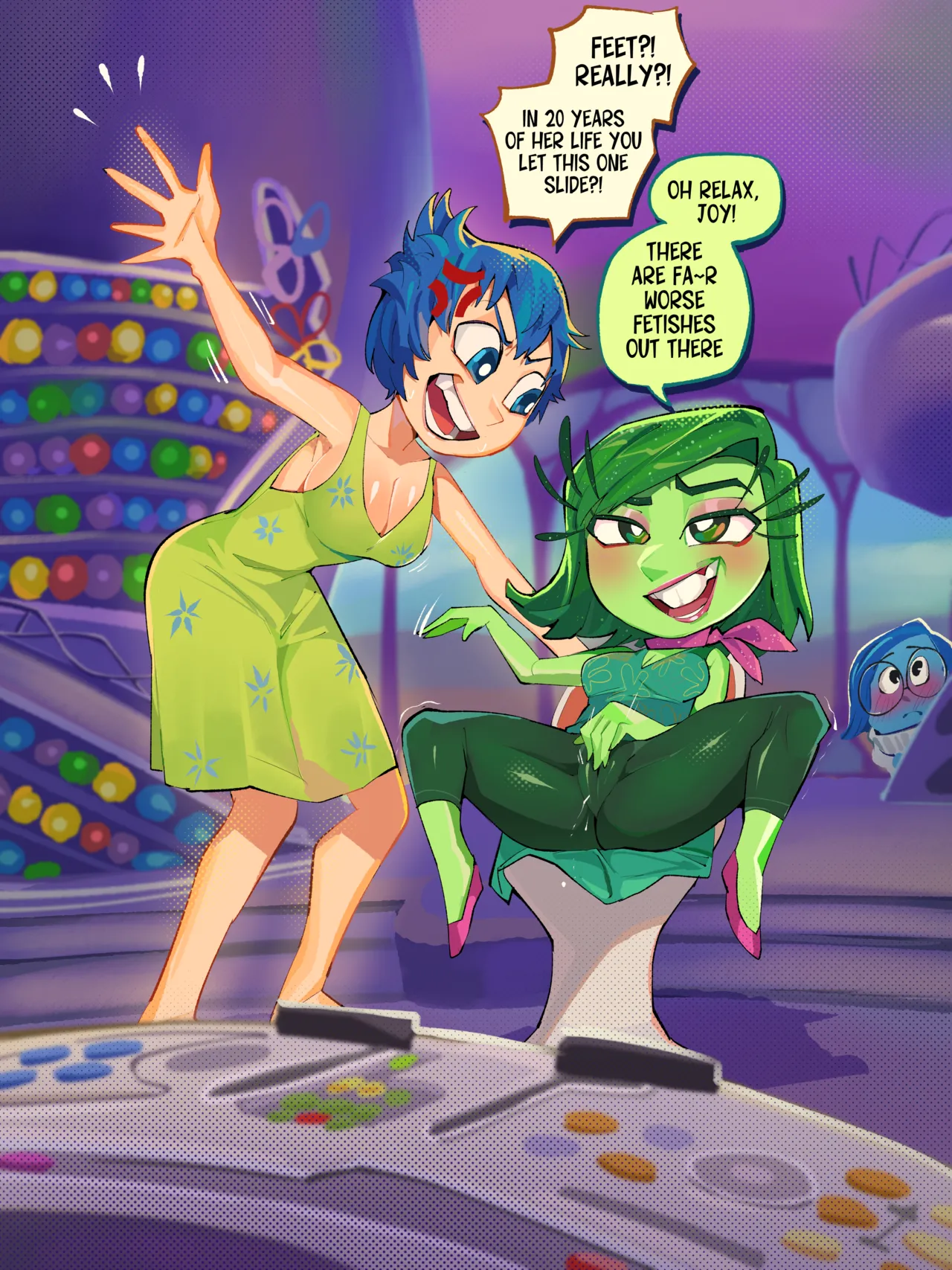 Joy, Disgust, and Sadness - Page 1 - HentaiEra