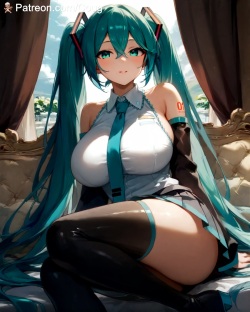 Hatsune Miku hentai | Vocaloid fan art