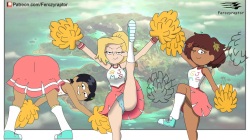 Amphibia three cheerleaders xxx