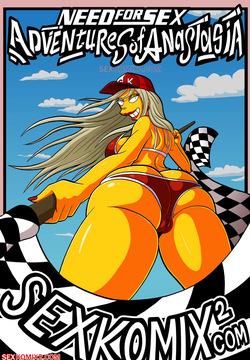 Adventures of Anastasia. Need for speed. Need for sex. by sexkomix2.com