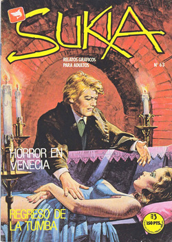 Sukia Nº 63 Ed. Zinco  Regreso De La Tumba Horror En Venecia