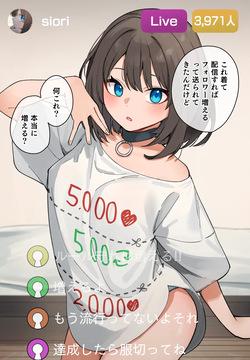 Morodashi-chan Giri T Challenge