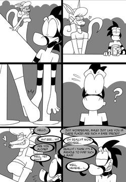 Commission Comic for Skunkdude13/Microdude87