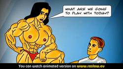Muscular wife