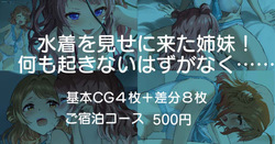 Mizugi o Mise ni Kita Shimai! Nani mo Okinai Hazu ga Naku......